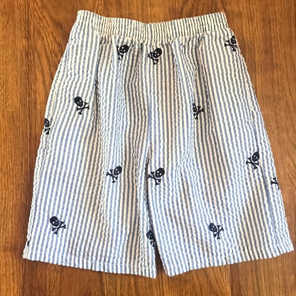 Kelly's kids seersucker shorts